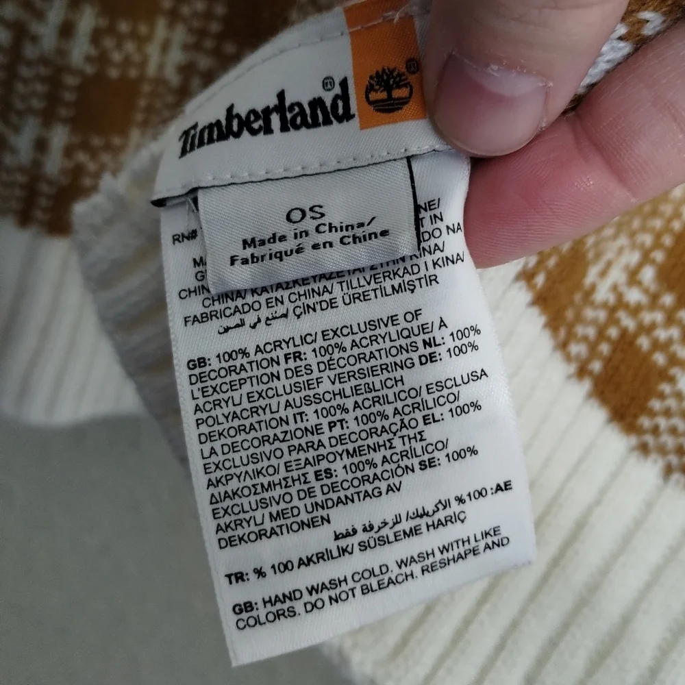 Timberland 60 patch measures